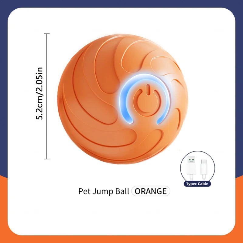 Palla Interattiva Intelligente per Cani e Gatti โ Gioco Elettronico Ricaricabile a Movimento Automatico