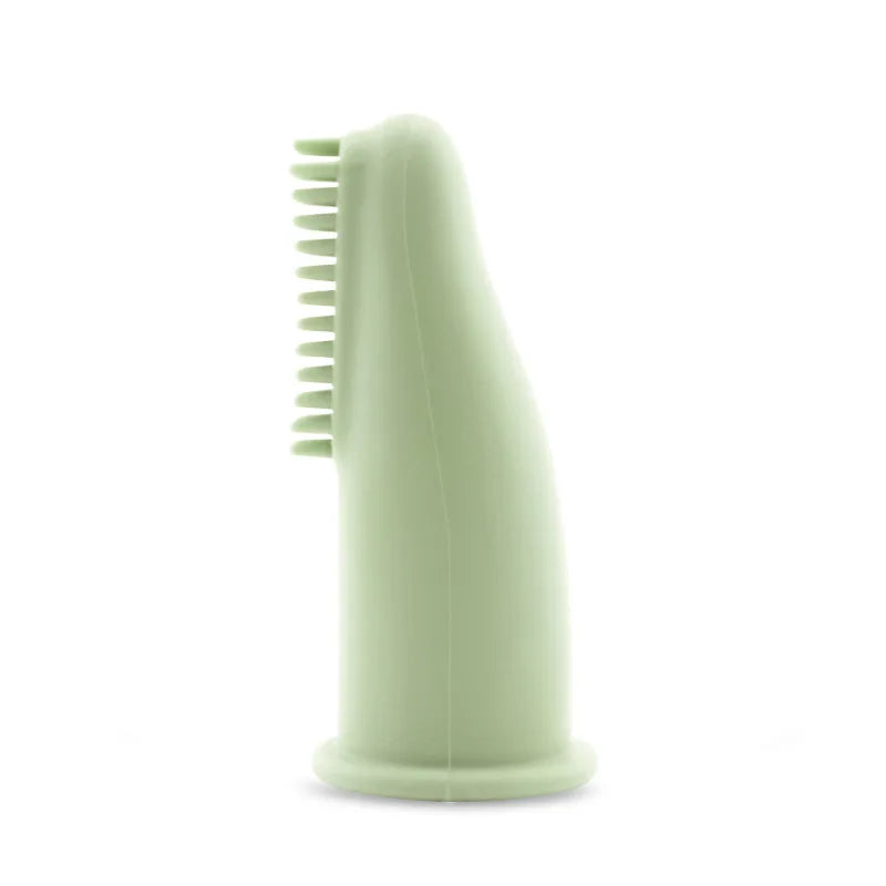 Spazzolino da Dito in Silicone Morbido โ Pulizia Dentale per Cani e Gatti