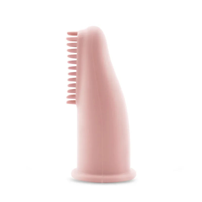 Spazzolino da Dito in Silicone Morbido โ Pulizia Dentale per Cani e Gatti
