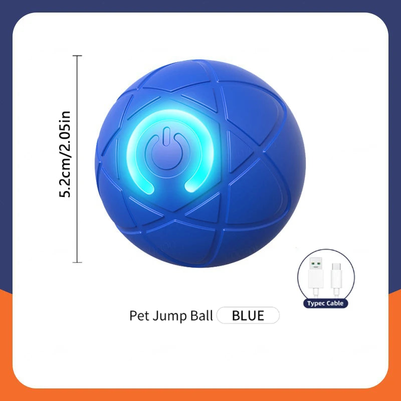 Palla Interattiva Intelligente per Cani e Gatti โ Gioco Elettronico Ricaricabile a Movimento Automatico