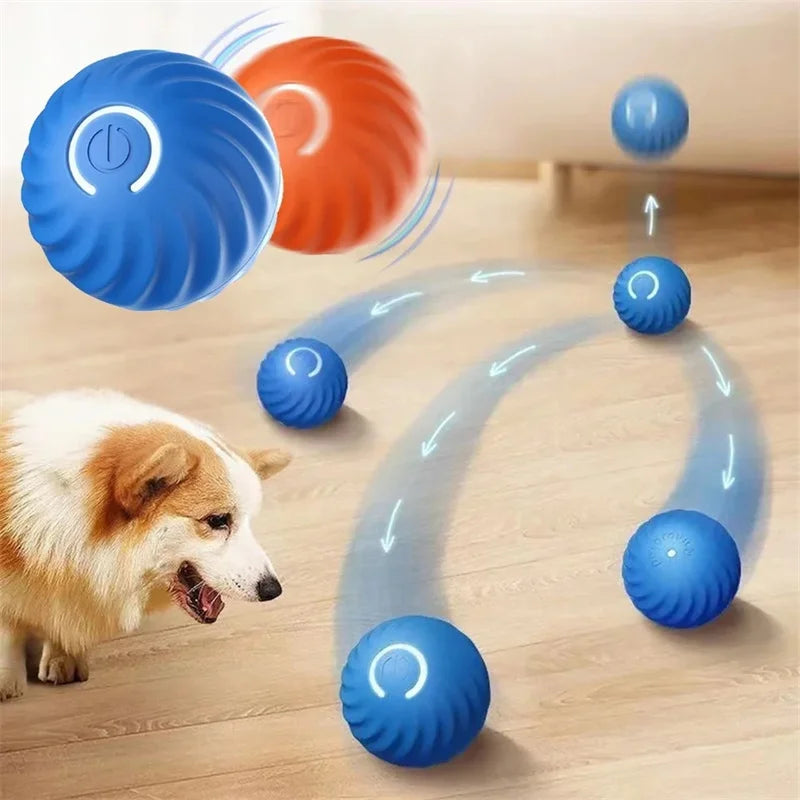 Palla Interattiva Intelligente per Cani e Gatti โ Gioco Elettronico Ricaricabile a Movimento Automatico