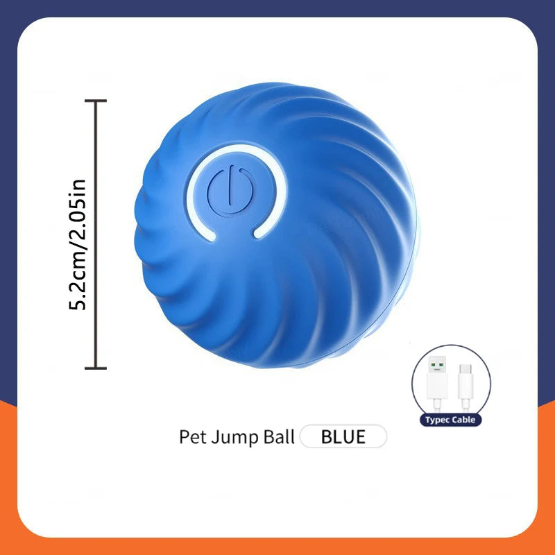 Palla Interattiva Intelligente per Cani e Gatti โ Gioco Elettronico Ricaricabile a Movimento Automatico