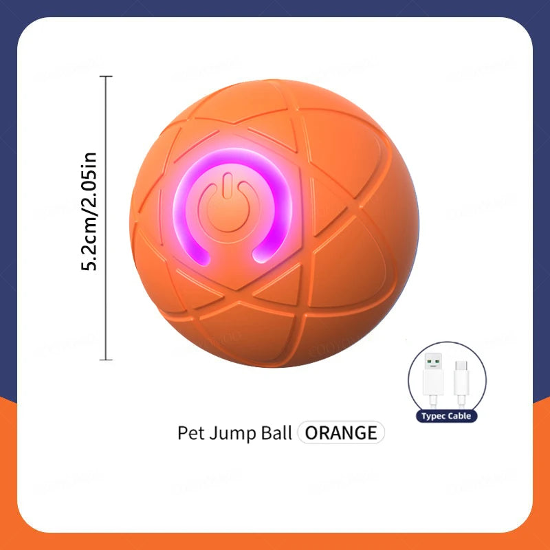 Palla Interattiva Intelligente per Cani e Gatti โ Gioco Elettronico Ricaricabile a Movimento Automatico