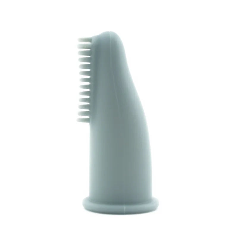 Spazzolino da Dito in Silicone Morbido โ Pulizia Dentale per Cani e Gatti