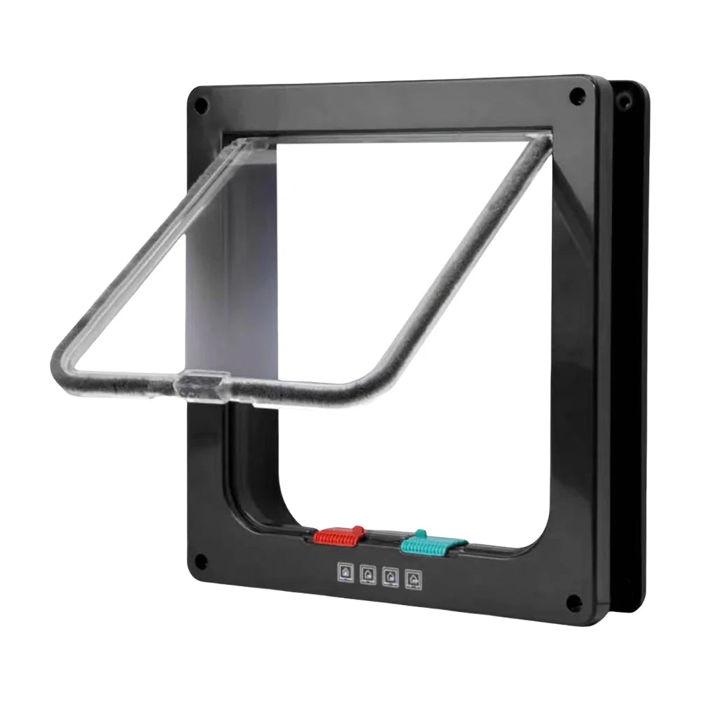 Porta per Cani e Gatti con Blocco di Sicurezza – Accesso Controllato In & Out 🐕🐈