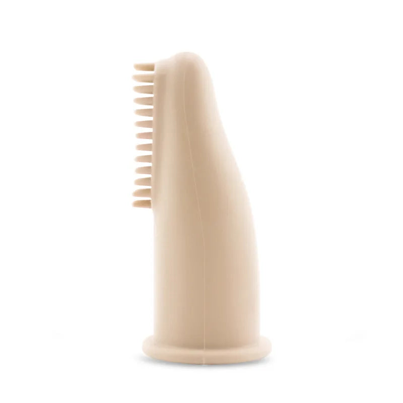 Spazzolino da Dito in Silicone Morbido โ Pulizia Dentale per Cani e Gatti