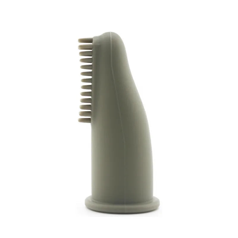 Spazzolino da Dito in Silicone Morbido โ Pulizia Dentale per Cani e Gatti