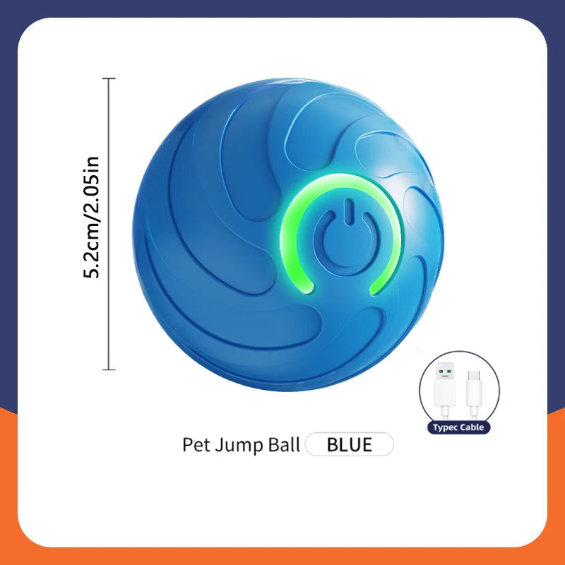 Palla Interattiva Intelligente per Cani e Gatti โ Gioco Elettronico Ricaricabile a Movimento Automatico
