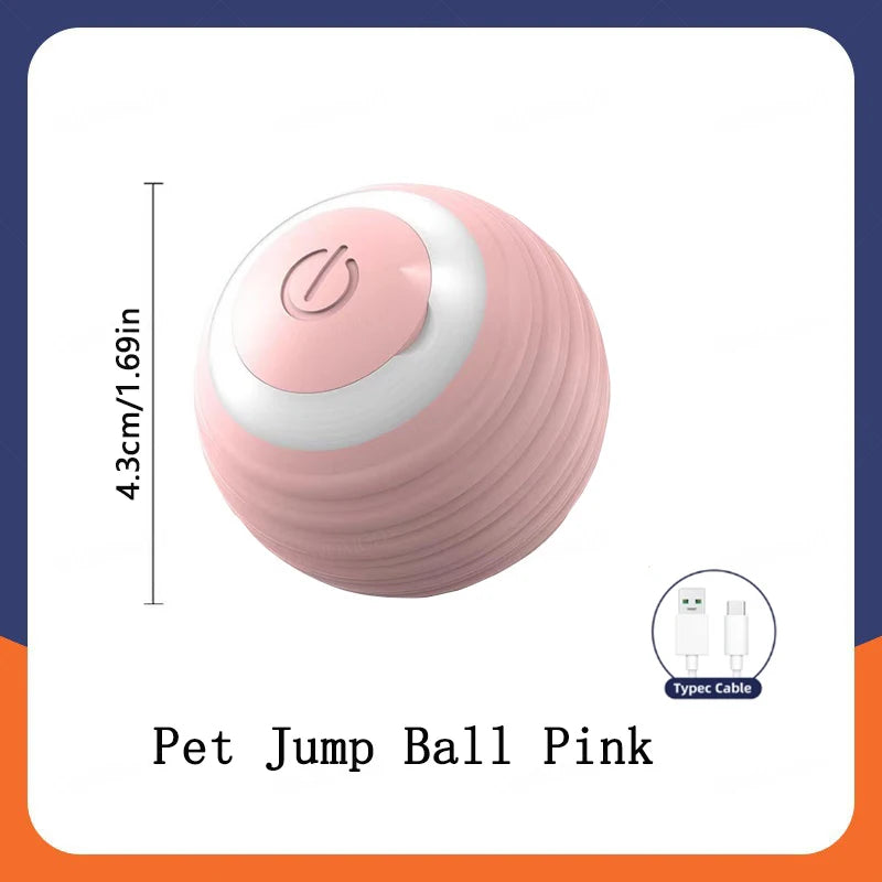 Palla Interattiva Intelligente per Cani e Gatti โ Gioco Elettronico Ricaricabile a Movimento Automatico