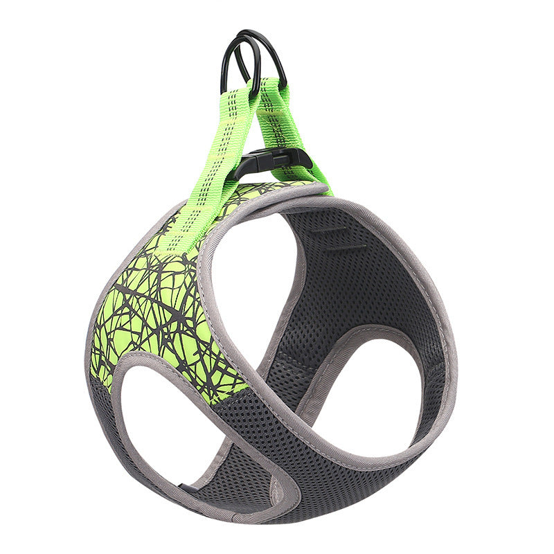 Pettorina Regolabile Riflettente No Pull โ Comfort e Sicurezza per il tuo Cane ๐ถ