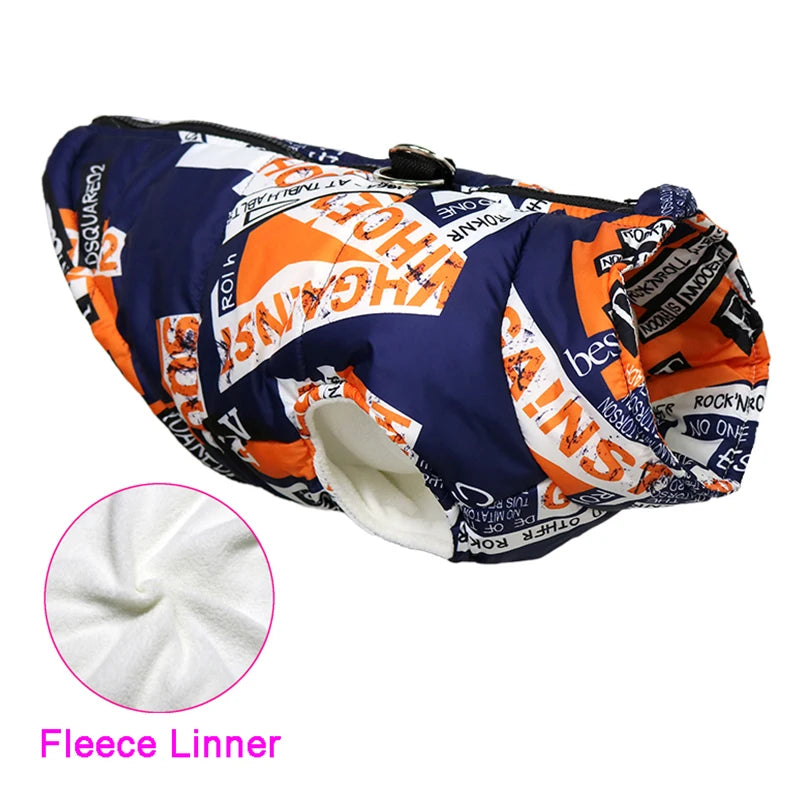 Giacca Invernale Impermeabile per Cani – Calda, Antivento e con Chiusura Lampo