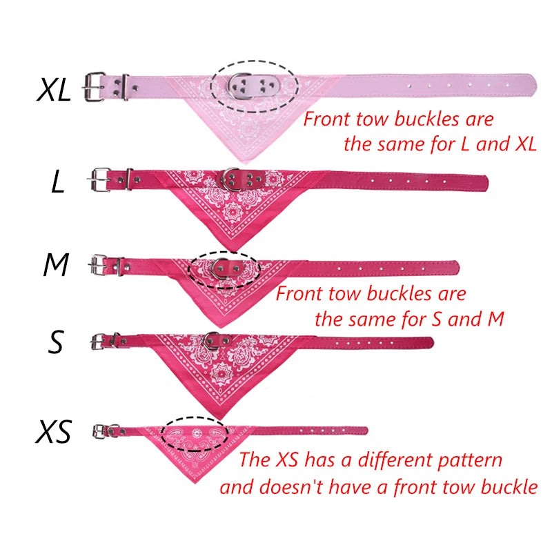 Collare con Bandana Regolabile per Cani e Gatti – Stile e Comfort per Ogni Passeggiata