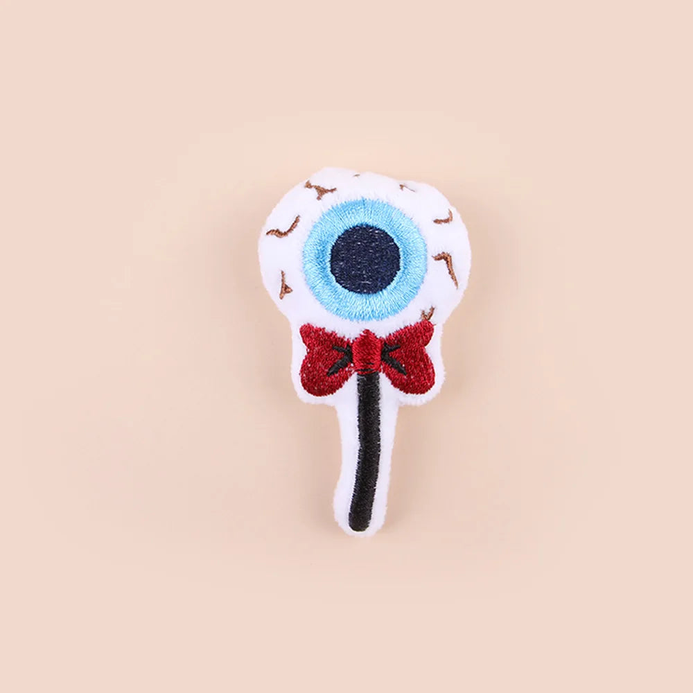 Gioco in Peluche Halloween per Gatti – Ossetto, Teschio e Caramella Morbida