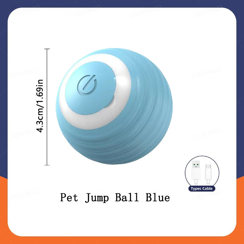 Palla Interattiva Intelligente per Cani e Gatti – Gioco Elettronico Ricaricabile a Movimento Automatico