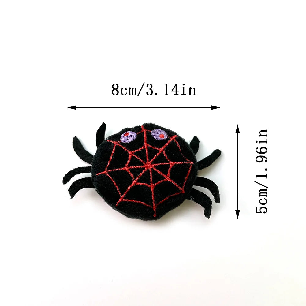 Set Giochi Halloween per Gatti – Peluche Zucca, Ragno e Fantasma Morbidi e Resistenti