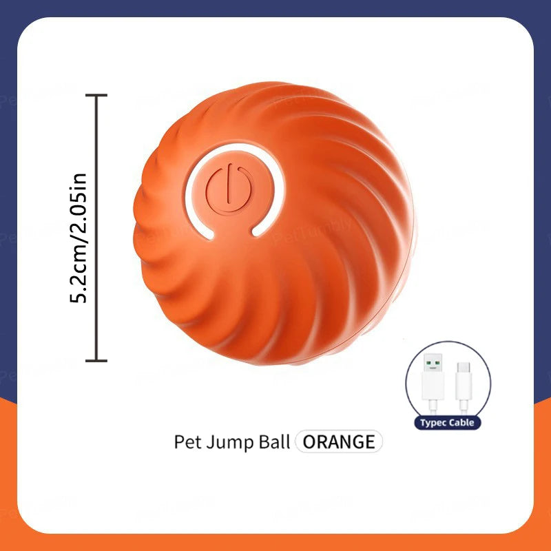 Palla Interattiva Intelligente per Cani e Gatti – Gioco Elettronico Ricaricabile a Movimento Automatico