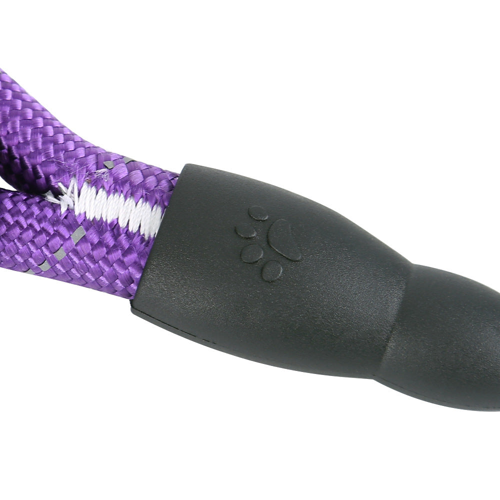 Guinzaglio Riflettente Antistrappo per Cani – Resistente, Comodo e Sicuro per Passeggiate Notturne