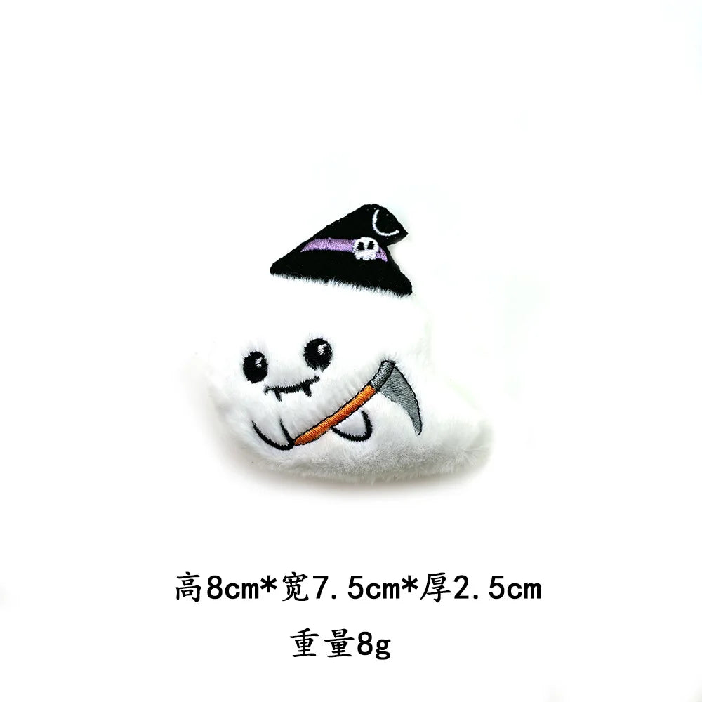 Set Giochi Halloween per Gatti – Peluche Zucca, Ragno e Fantasma Morbidi e Resistenti