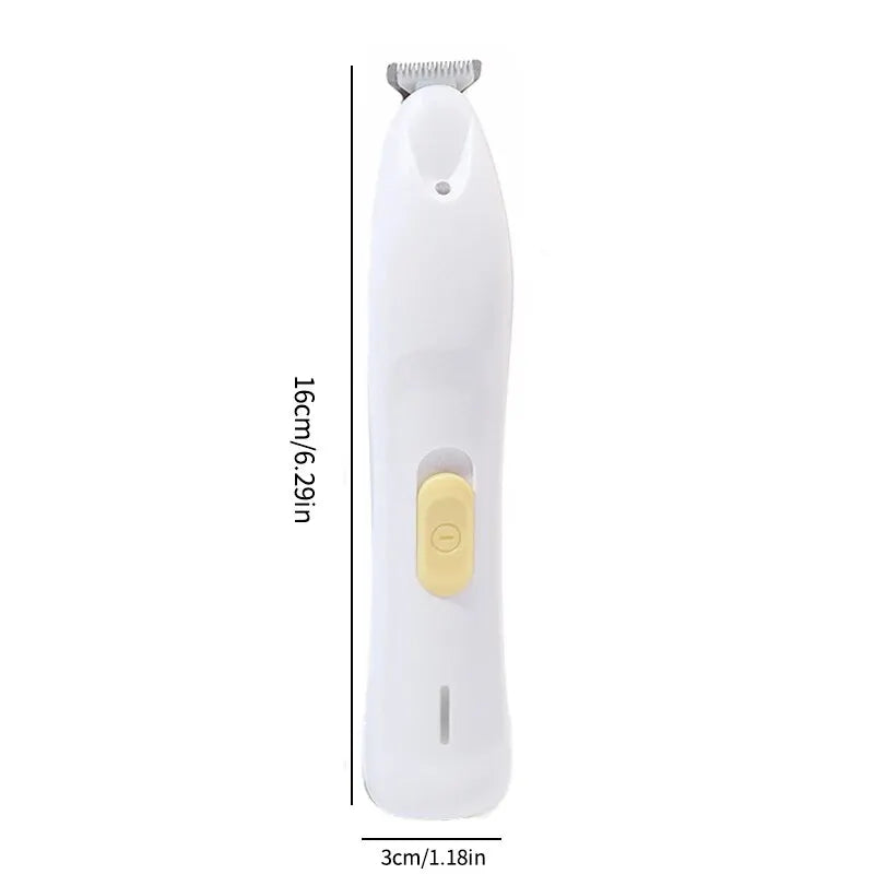 💡 Tosatrice Elettrica per Cani e Gatti con Luce LED – Ricaricabile USB e Silenziosa