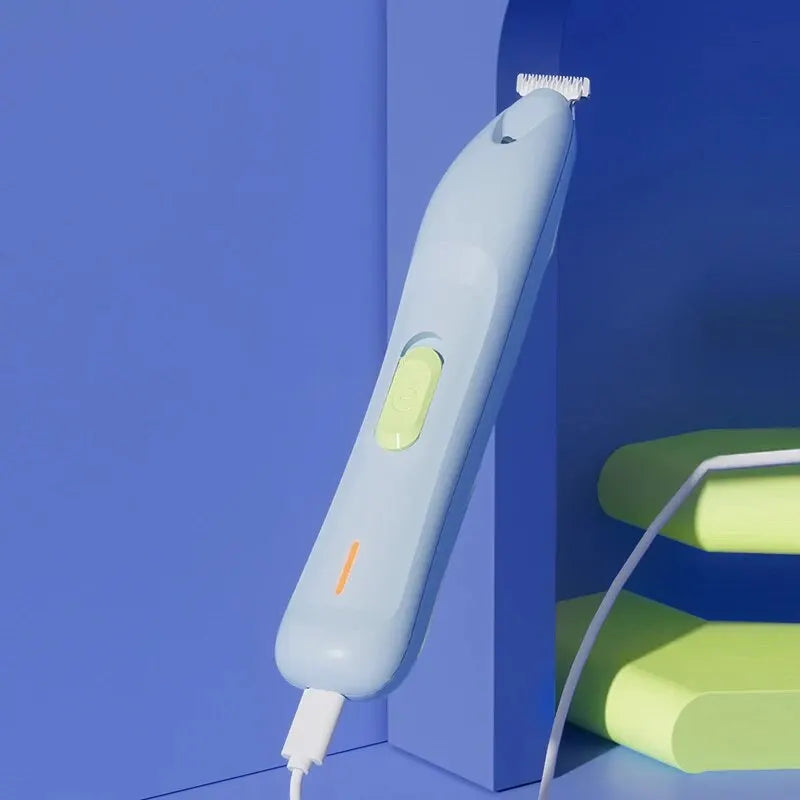 💡 Tosatrice Elettrica per Cani e Gatti con Luce LED – Ricaricabile USB e Silenziosa