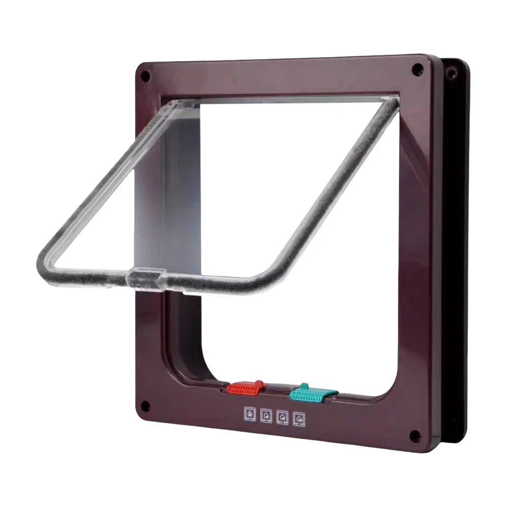 Porta per Cani e Gatti con Blocco di Sicurezza – Accesso Controllato In & Out 🐕🐈