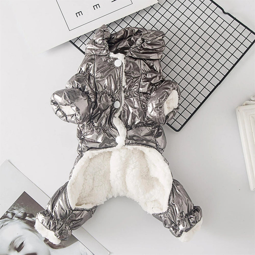 Tuta Invernale Impermeabile per Cani di Piccola Taglia – Calda e Morbida in Pile