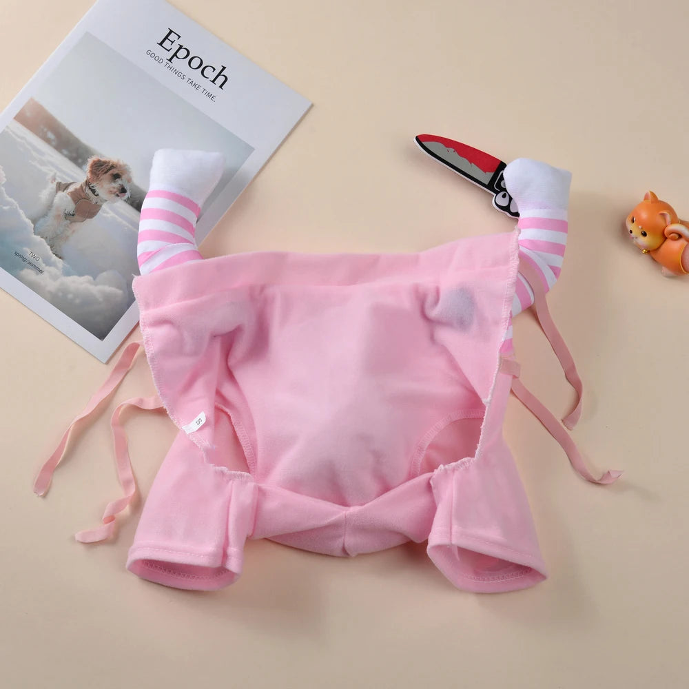 Costume di Halloween Divertente per Cani – Travestimento con Coltello “Good Dog”