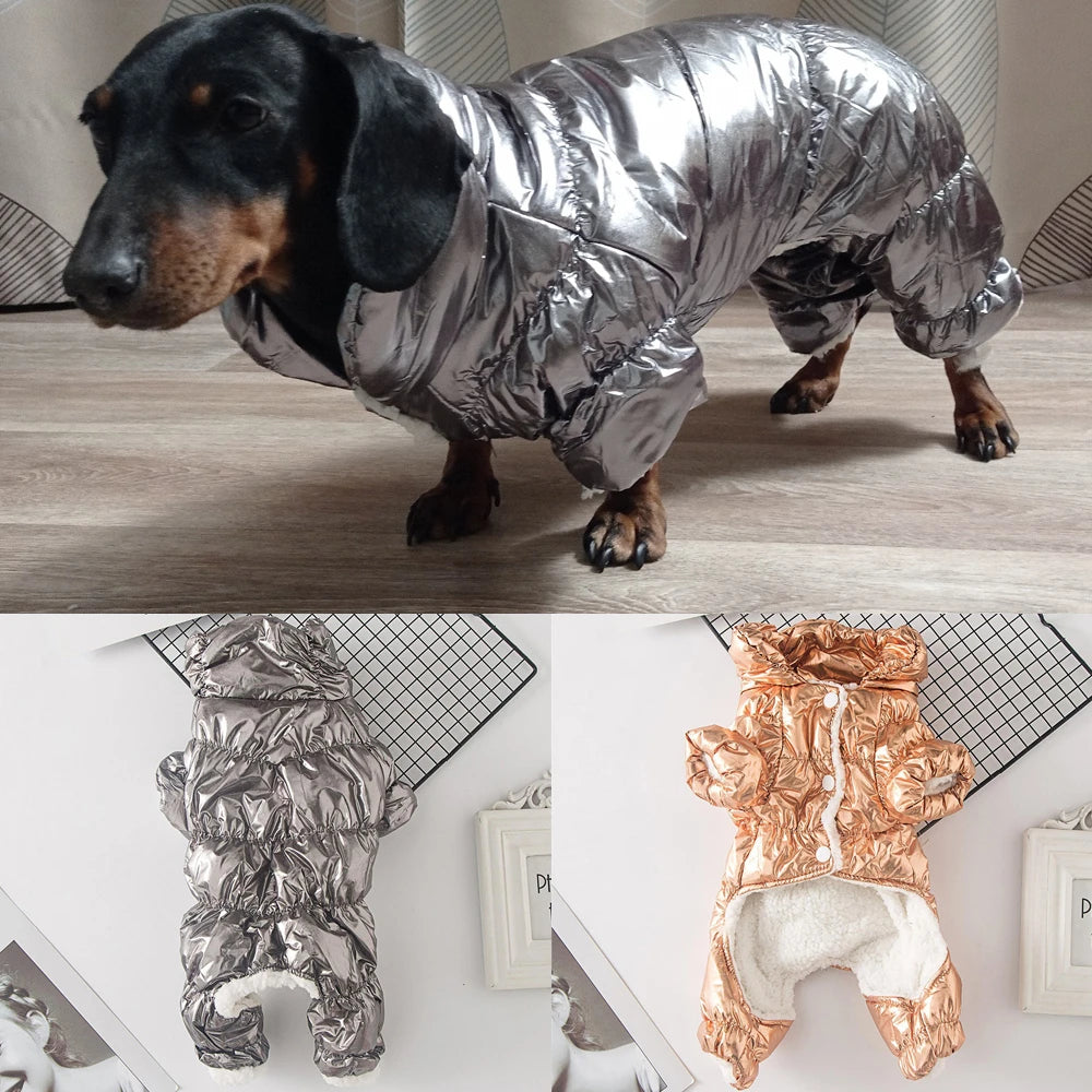 Tuta Invernale Impermeabile per Cani di Piccola Taglia – Calda e Morbida in Pile